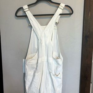 Linen overalls